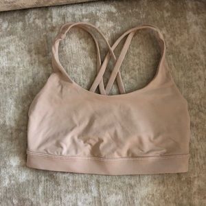 Lululemon energy bra beige